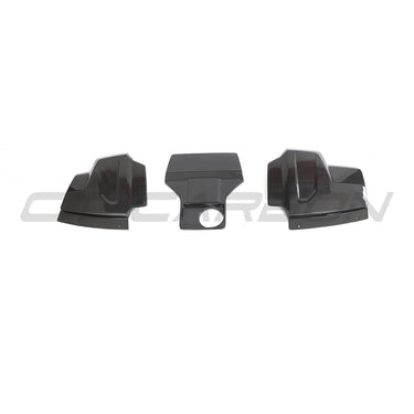 AUDI R8 COUPE 2015-2024 CARBON FIBRE ENGINE & AIR BOX COVER-Accessories-CT CARBON-CT Carbon - High-quality carbon fiber and gloss black aerodynamic parts for premium sports and luxury vehicles.