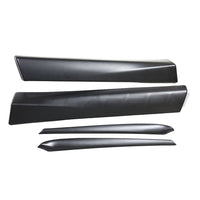 TESLA MODEL 3 2017-2023 MATTE CARBON FIBRE INTERIOR DOOR PANEL TRIM ADD ON-Accessories-CT CARBON-CT Carbon - High-quality carbon fiber and gloss black aerodynamic parts for premium sports and luxury vehicles.