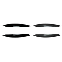 BMW 1 SERIES (E81/E82/E87/E88) 2004-2013 GLOSS BLACK EYEBROWS