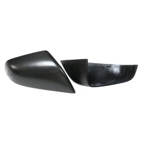 TESLA MODEL S 2013-2020 MATTE CARBON FIBRE MIRRORS-Accessories-CT CARBON-CT Carbon - High-quality carbon fiber and gloss black aerodynamic parts for premium sports and luxury vehicles.