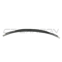 TESLA MODEL 3 2017-2023 CARBON FIBRE SPOILER - V4-Spoiler-CT CARBON-CT Carbon - High-quality carbon fiber and gloss black aerodynamic parts for premium sports and luxury vehicles.