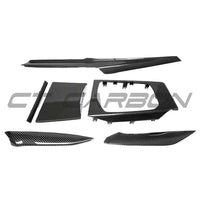 BMW GXX 2022-2024 CARBON FIBRE CENTER CONSOLE TRIM - LHD