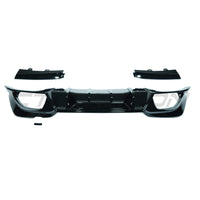 BMW 3 SERIES G20/G21 2018-2022 PRE-LCI GLOSS BLACK DIFFUSER AND TIPS - V3