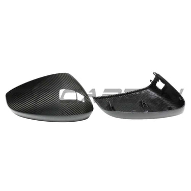 AUDI A3/S3/RS3 8Y 2022+ CARBON FIBRE MIRROR COVERS WITH LANE ASSIST - RHD