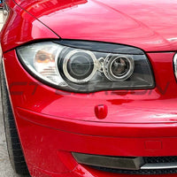 BMW 1 SERIES (E81/E82/E87/E88) 2004-2013 GLOSS BLACK EYEBROWS