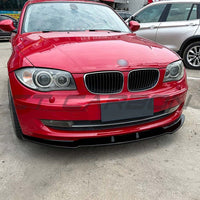 BMW 1 SERIES (E81/E82/E87/E88) 2004-2013 GLOSS BLACK SPLITTER