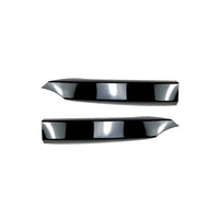 BMW E82/E88 1 SERIES 2007-2013 GLOSS BLACK SPLITTER CORNERS