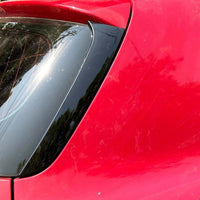 BMW F20 1 SERIES 2012-2019 GLOSS BLACK REAR WINDOW SIDE EXTENSION