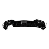 BMW F20 1 SERIES LCI 2015-2019 GLOSS BLACK TWIN LEFT DIFFUSER