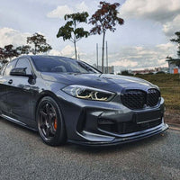 BMW F40 1 SERIES 2019-2024 GLOSS BLACK SPLITTER