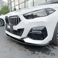 BMW F40 1 SERIES & F44 2 SERIES 2019-2024 GLOSS BLACK SPLITTER - V4