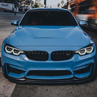 BMW M3/M4 (F80 F82 F83) 2014-2020 GLOSS BLACK SPLITTER - V3