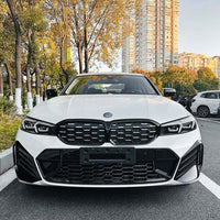 BMW G20/G21 3 SERIES LCI 2022+ GLOSS BLACK FRONT BUMPER TRIMS