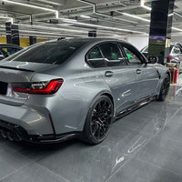 BMW G80 & G81 M3 2021+ GLOSS BLACK SIDE SKIRTS