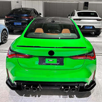 BMW G82 & G83 M4 2021+ GLOSS BLACK REAR BUMPER CORNERS