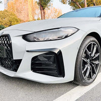 BMW G26 4 SERIES & i4 2020-2024 GLOSS BLACK FRONT BUMPER TRIMS