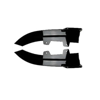 BMW G22/G23 4 SERIES 2020-2024 GLOSS BLACK REAR BUMPER CORNERS