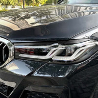 BMW G30/G31 5 SERIES 2017-2023 GLOSS BLACK EYEBROWS