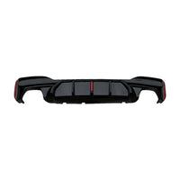BMW G30/G31 5 SERIES LCI 2020-2023 GLOSS BLACK DIFFUSER WITH LED