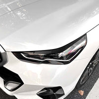 BMW G60 5 SERIES & I5 2023+ GLOSS BLACK HEADLIGHT EYEBROWS