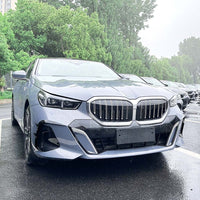 BMW G60/G61 5 SERIES & i5 2023+ GLOSS BLACK FRONT BUMPER TRIMS