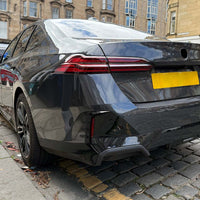 BMW G60/G61 5 SERIES & i5 2023+ GLOSS BLACK REAR BUMPER TRIMS