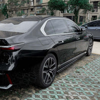BMW G70 7 SERIES 2022+ GLOSS BLACK SIDE SKIRTS