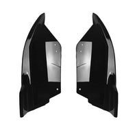 BMW U11 X1/iX1 2022+ GLOSS BLACK REAR BUMPER CORNERS