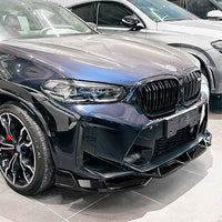 BMW F97/F98 X3M/X4M LCI 2022+ GLOSS BLACK SPLITTER