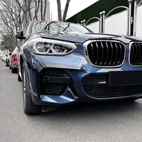 BMW G01/G02 X3/X4 PRE-LCI 2018-2021 GLOSS BLACK FRONT BUMPER TRIMS