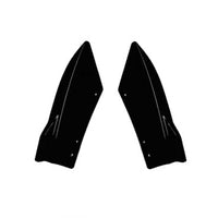 BMW G01 X3 PRE-LCI 2018-2021 GLOSS BLACK REAR BUMPER CORNERS