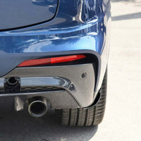 BMW G02 X4 PRE-LCI 2019-2021 GLOSS BLACK REAR BUMPER CORNERS