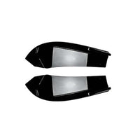 BMW G02 X4 LCI 2022+ GLOSS BLACK REAR BUMPER CORNERS