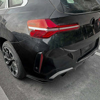 BMW G45 X3 2024+ GLOSS BLACK REAR BUMPER CORNERS