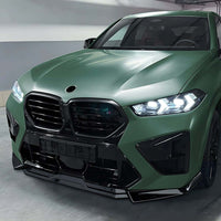 BMW F95/F96 X5M/X6M LCI 2023+ GLOSS BLACK SPLITTER