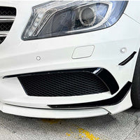 MERCEDES A-CLASS W176 (PRE-FACELIFT) 2012-2015 GLOSS BLACK CANARDS