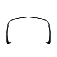 MERCEDES A-CLASS W176 (PRE-FACELIFT) 2012-2015 GLOSS BLACK REAR BUMPER TRIMS