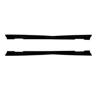 MERCEDES C-CLASS W204/C204/S204 (FACELIFT) 2011-2015 GLOSS BLACK SIDE SKIRTS