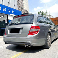 MERCEDES C-CLASS S204 ESTATE (FACELIFT) 2011-2014 GLOSS BLACK MIDDLE SPOILER