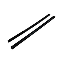 MERCEDES E-CLASS W213/S213/E63 2017-2023 GLOSS BLACK SIDE SKIRTS