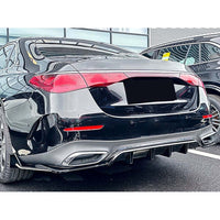MERCEDES E-CLASS W214 2023+ GLOSS BLACK DIFFUSER