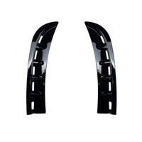 MERCEDES CLS C257/AMG 53 (PRE-FACELIFT) 2018-2021 GLOSS BLACK FRONT BUMPER TRIMS