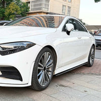 MERCEDES CLS C257/AMG 53 2018-2024 GLOSS BLACK SIDE SKIRTS