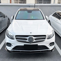 MERCEDES GLC-CLASS (X253/C253) & GLC 43 4MATIC PRE-FACELIFT 2015-2019 GLOSS BLACK SPLITTER - V1