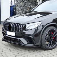 MERCEDES GLC 63/63 S 4MATIC X253 2017-2019 GLOSS BLACK SPLITTER
