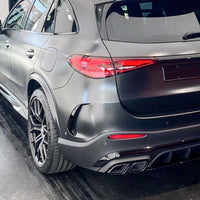 MERCEDES GLC-CLASS SUV (X254) & GLC 43 4MATIC 2023+ GLOSS BLACK REAR BUMPER TRIMS