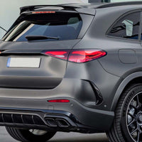 MERCEDES GLC-CLASS SUV (X254) & GLC 43 4MATIC 2023+ GLOSS BLACK REAR BUMPER TRIMS