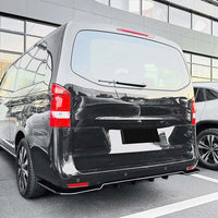MERCEDES (W447) V-CLASS/VITO/EVITO 2014+ GLOSS BLACK DIFFUSER
