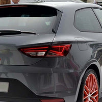 SEAT LEON MK3/MK3.5 FR 2012-2020 GLOSS BLACK REAR WINDOW TRIM