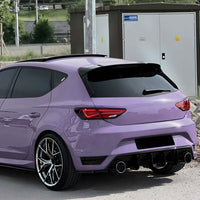 SEAT LEON MK3/MK3.5 2012-2020 GLOSS BLACK SPOILER